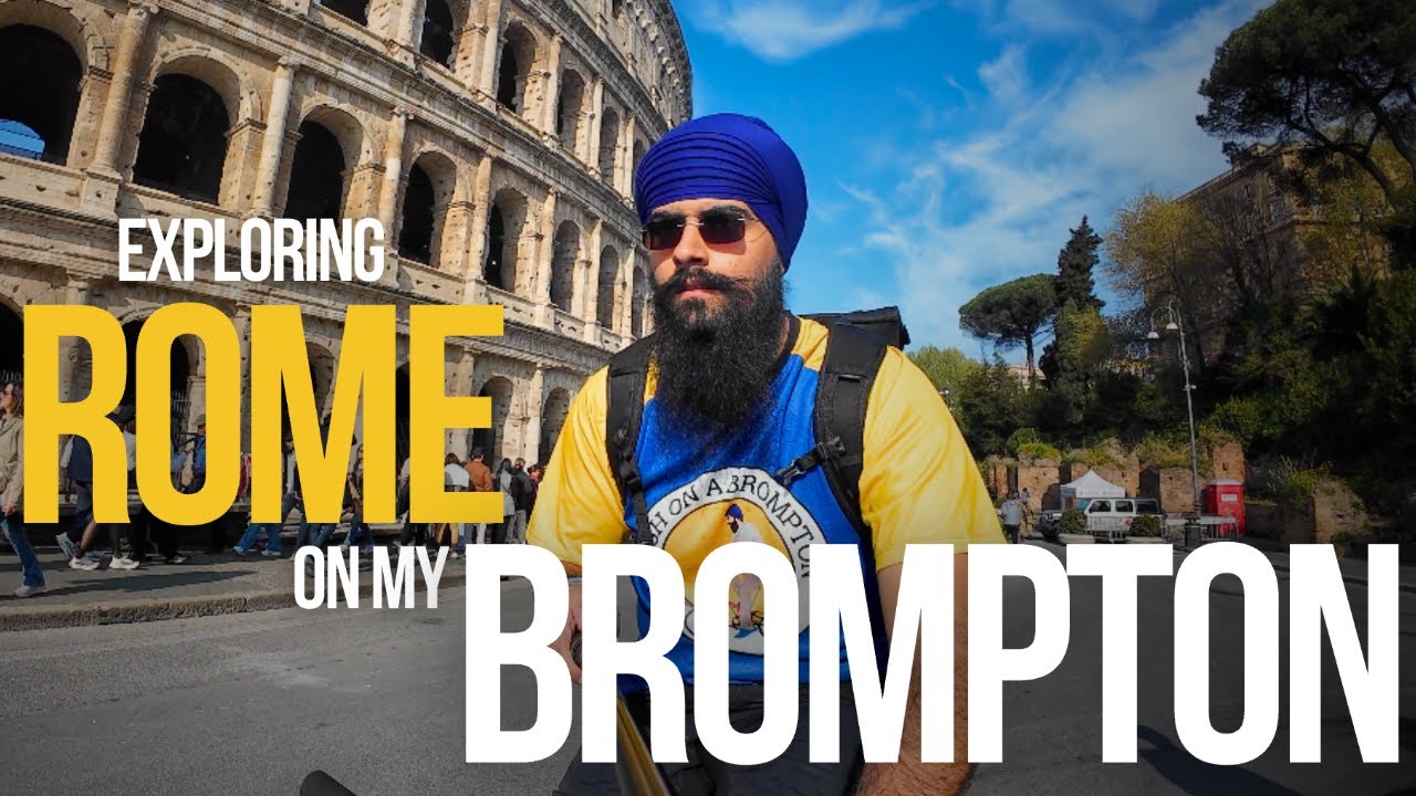 Rome on a Brompton 🇮🇹: A Ride Through Time and Ancient Ruins