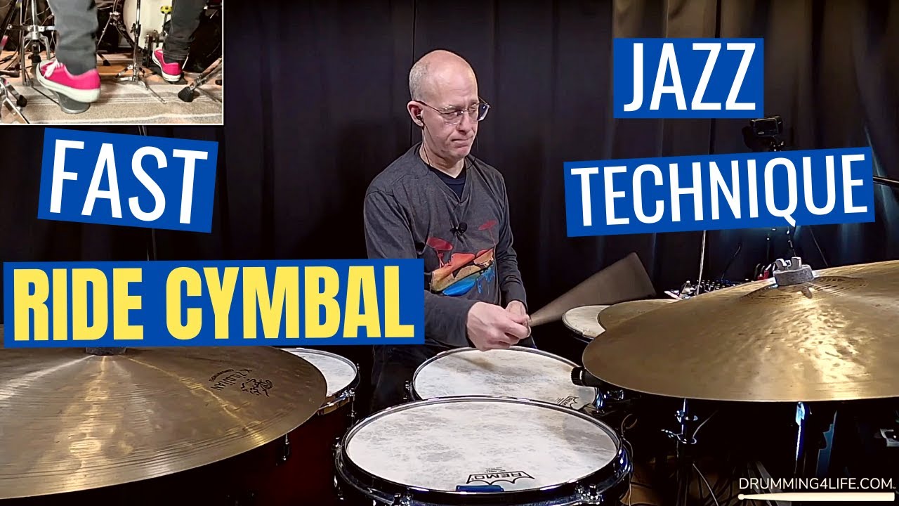 Fast Jazz Ride Technique For Any Speed