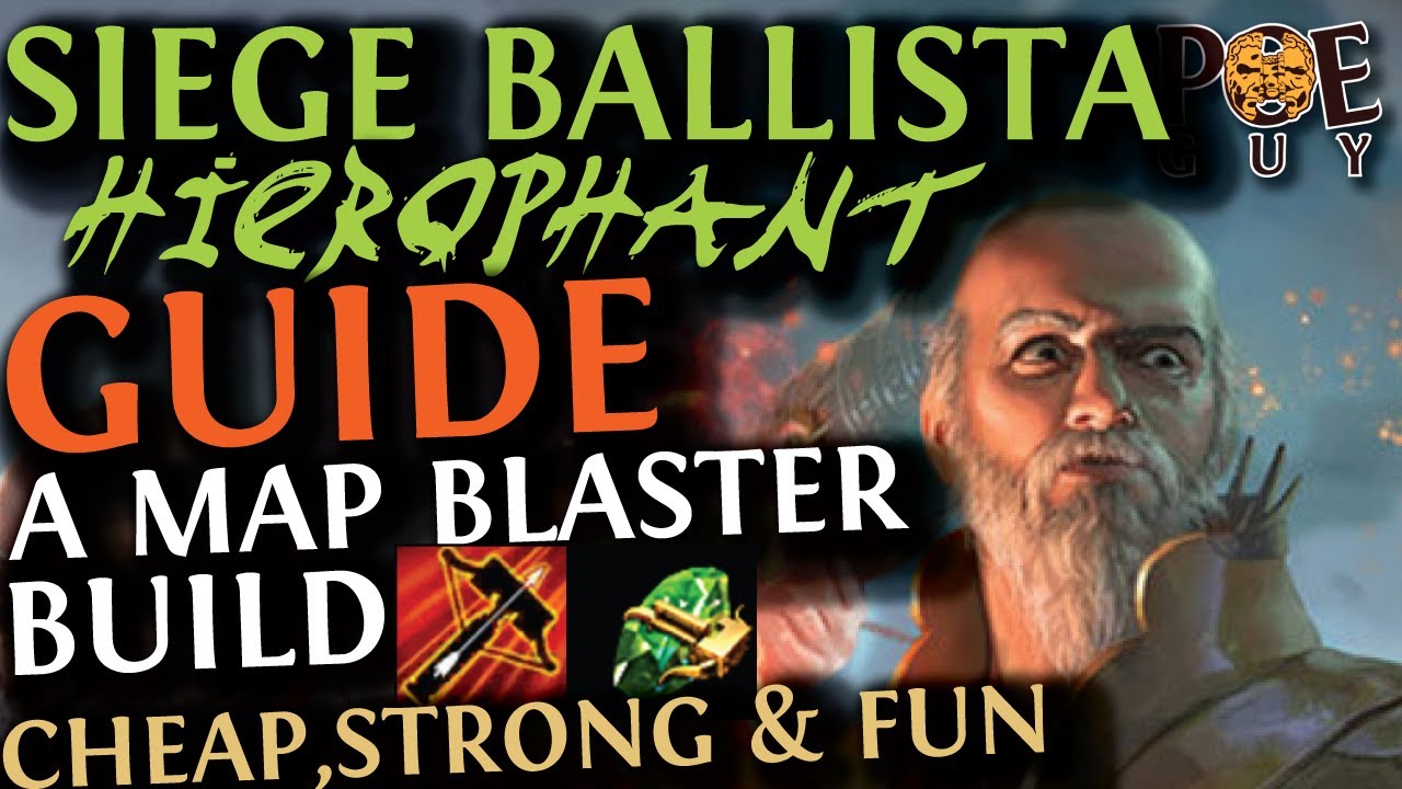 [Patch 3.28 VIABLE!] - MAP DESTROYER BUILD | SIEGE BALLISTA HIERO GUIDE (CHEAP, TANKY, SOLID DPS)