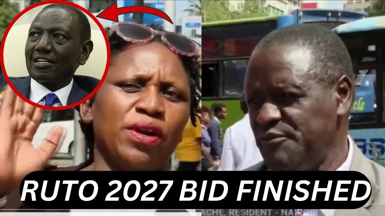 TOTAL CHAOS! Ruto's 2027 bid in trouble as Kenyans in the streets joins support for Gachagua