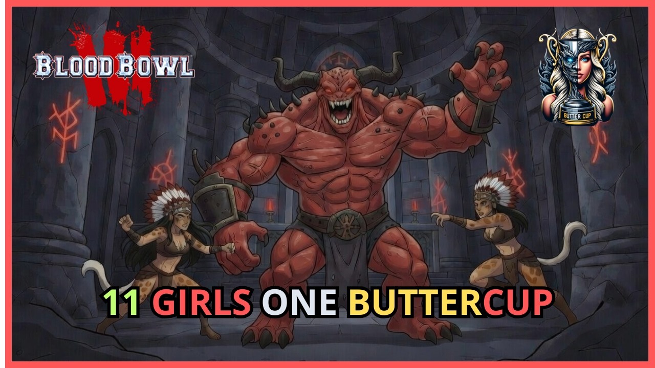 ¿SOBREVIVIR AL CAOS? | Amazonas vs Khorne (Blip) | Liga Buttercup #bloodbowl