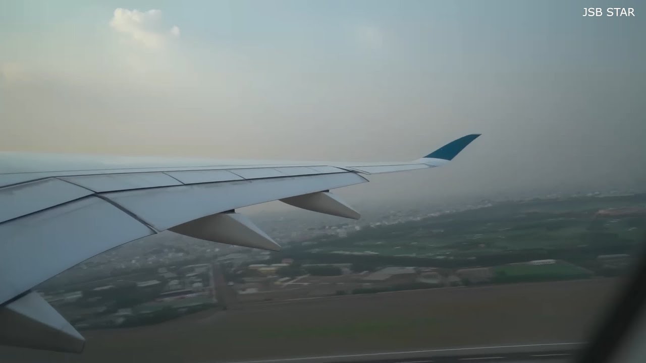 [4K TimeLaps] Vietnam Airline Airbus 350 Takeoff Hochiminh City to Bangkok Suvarnabumi Airport 2020