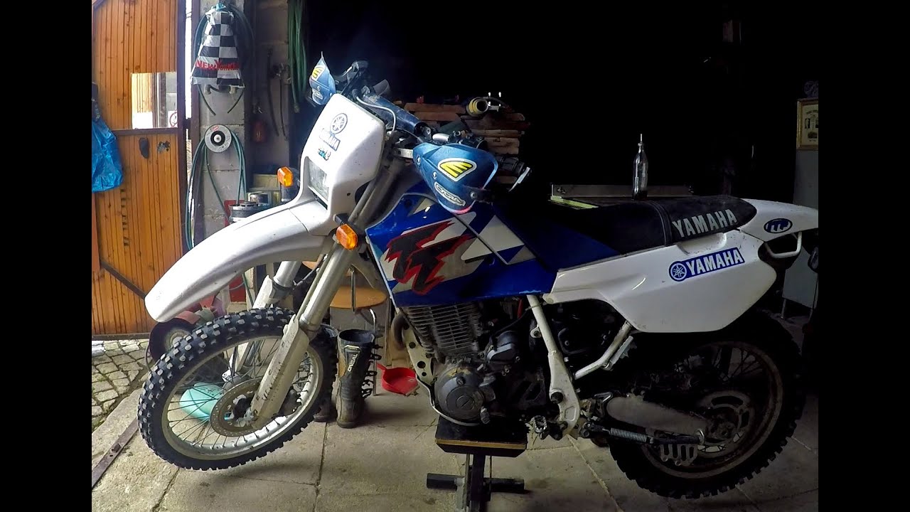 Yamaha TT 600 E Front Forks, Oil Seal&Dust Seal Change / Servis přední vidlice / Oprava USD tlumičů