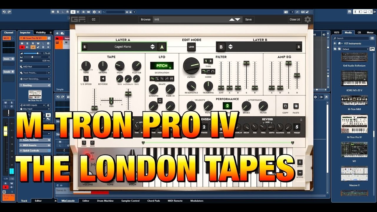 M-TRON PRO IV - The London Tapes - The Last of the Streetly Tape Banks - Walkthrough - PC & Mac