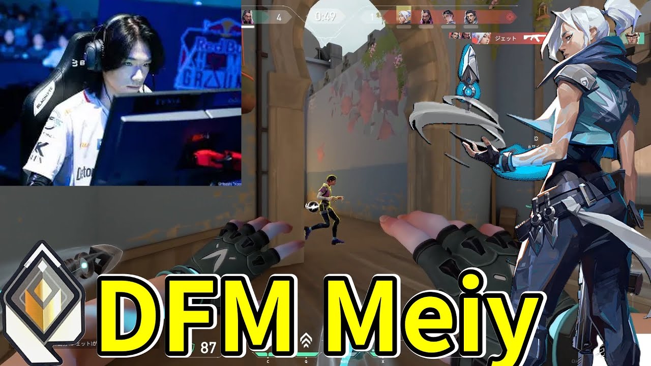 【DFM Meiy】Jett on Bind 26/13/3 【Ranked Play】【VALORANT】