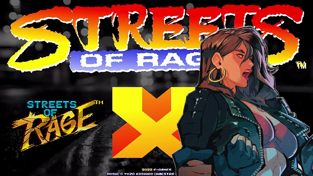 Streets of Rage X (Beta 34) - SoR 1 Route - Blaze 1 Playthrough - Normal