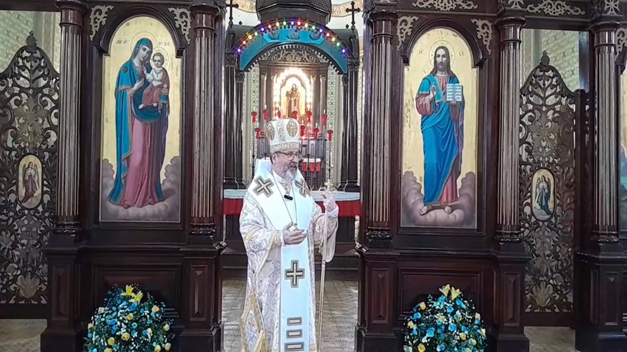 Predication of His Beatitude Sviatoslav in Prudentópolis (Brazil)