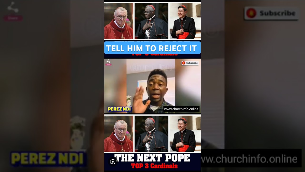URGENT, TELL HIM TO REJECT IT  @PerezNdi. #trending #churchinfo #prophecy #theprophecy #church