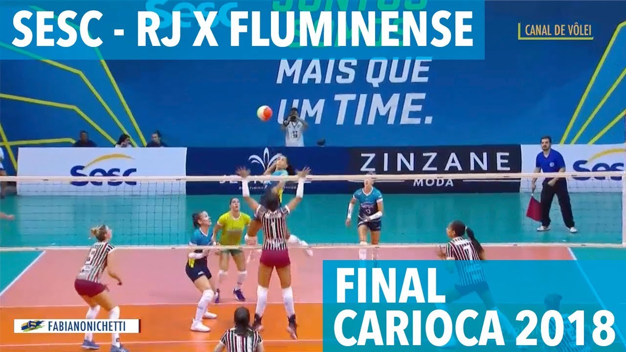 Sesc RJ x Fluminense - Final - Carioca 2018