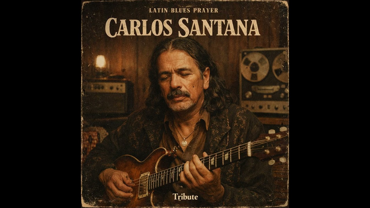 Carlos Santana Latin Blues Sessions – Spiritual 70s Guitar Album  Inspired Tribute