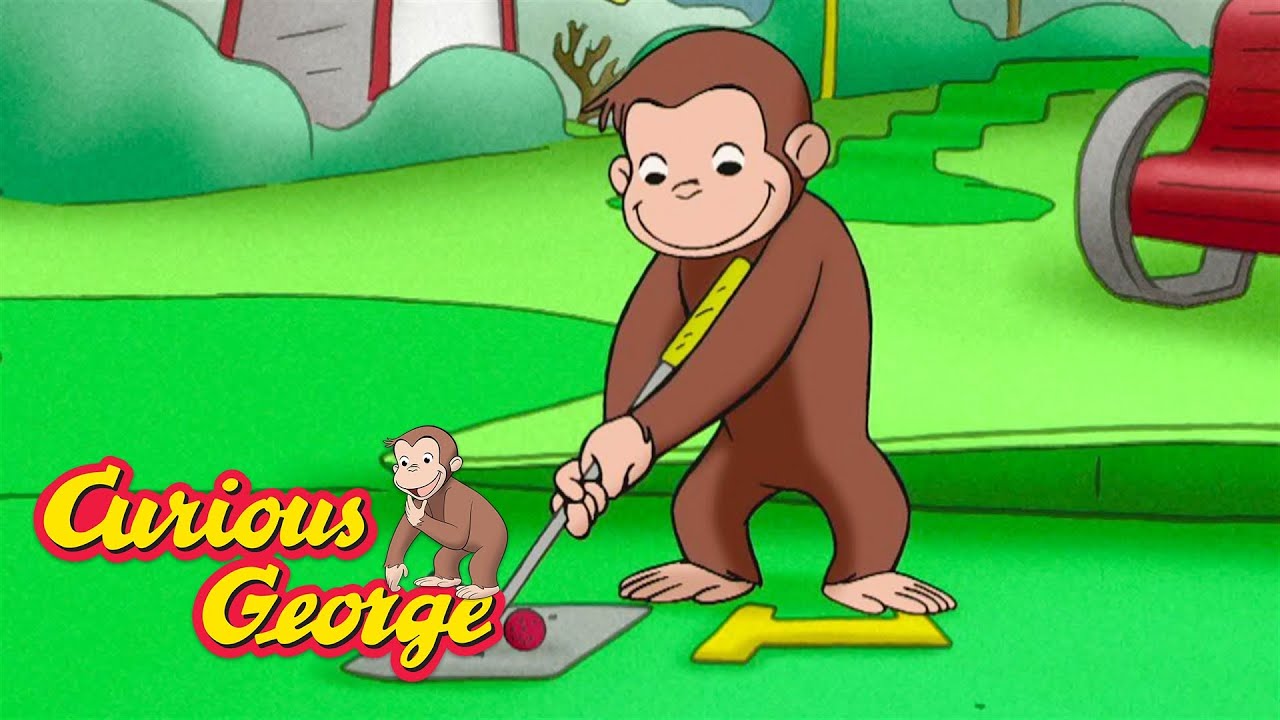 Mini Golf Mayhem! 🐵 Curious George 🐵 Kids Cartoon 🐵 Kids Movies