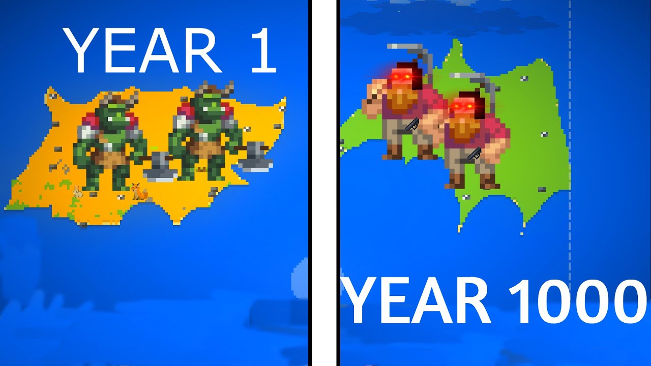 I Simulated Dwarfs Vs Orcs For 1000 Years And Had Them Fight!