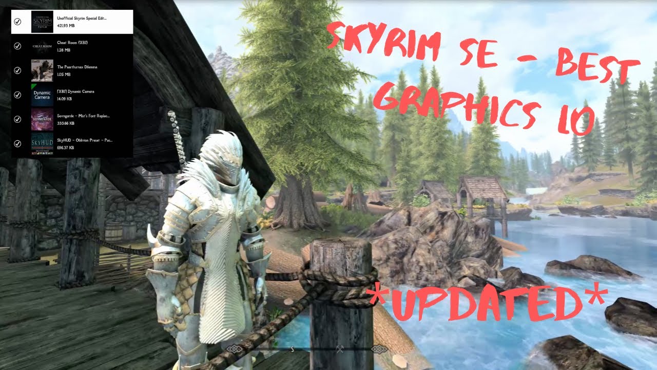 Skyrim SE - BEST GRAPHICS LOAD ORDER (Xbox One X) *UPDATED JANUARY 2020*