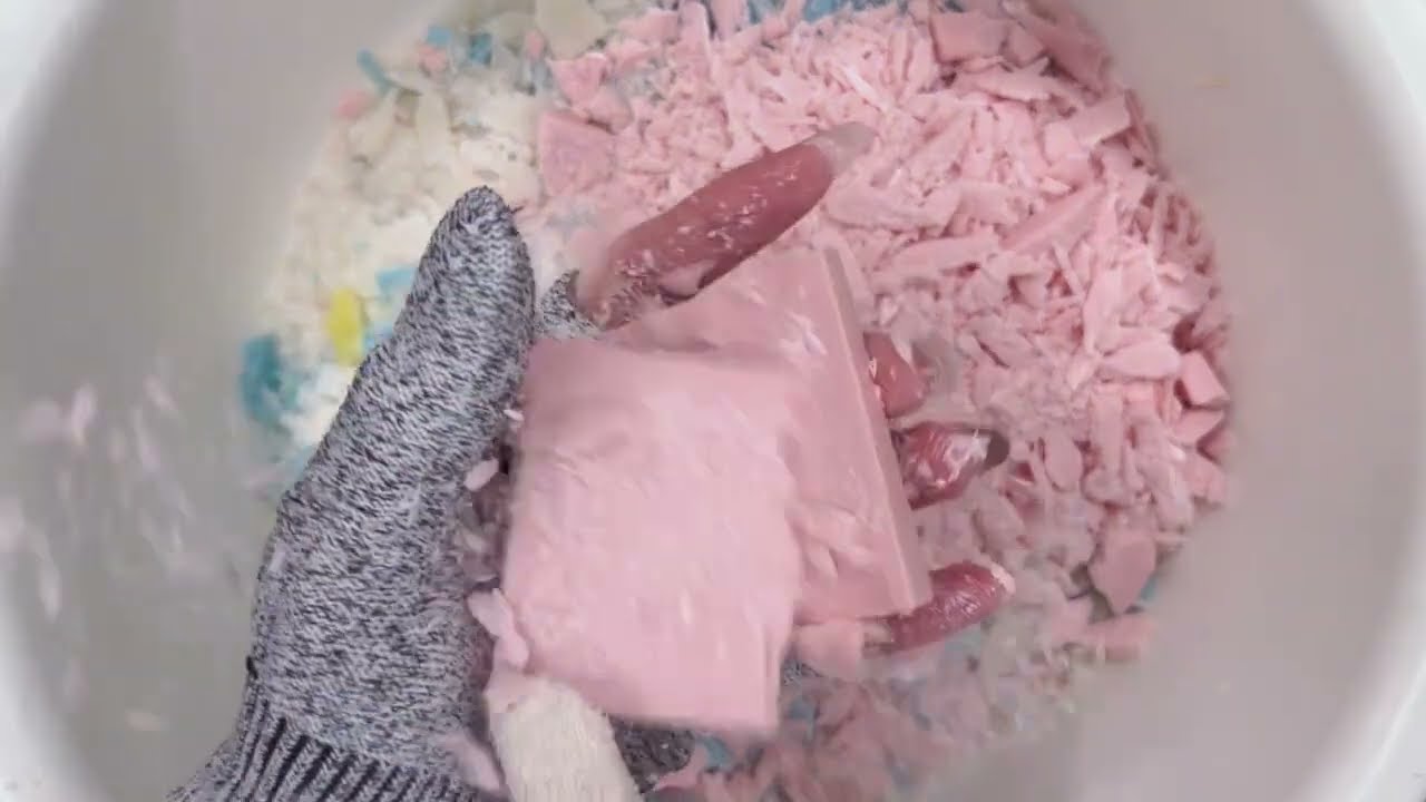 Soap Carving ASMR Relaxing Sounds | Soap Cutting and Crushing ASMR | Satisfying Videos with ASMR