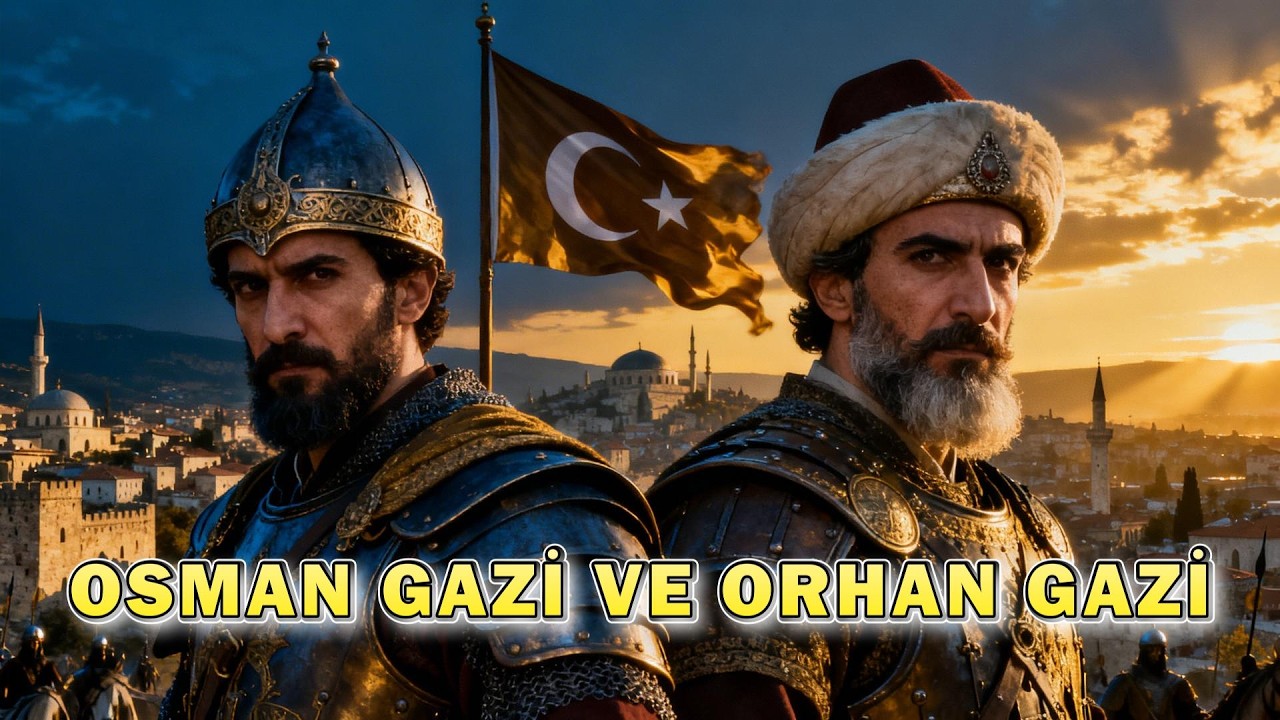 Osman Gazi ve Orhan Gazi'nin Gerçek Hikayesi ⚔️| 🎓Osmanlı Devleti Nasıl Kuruldu? 🏰 |🌍