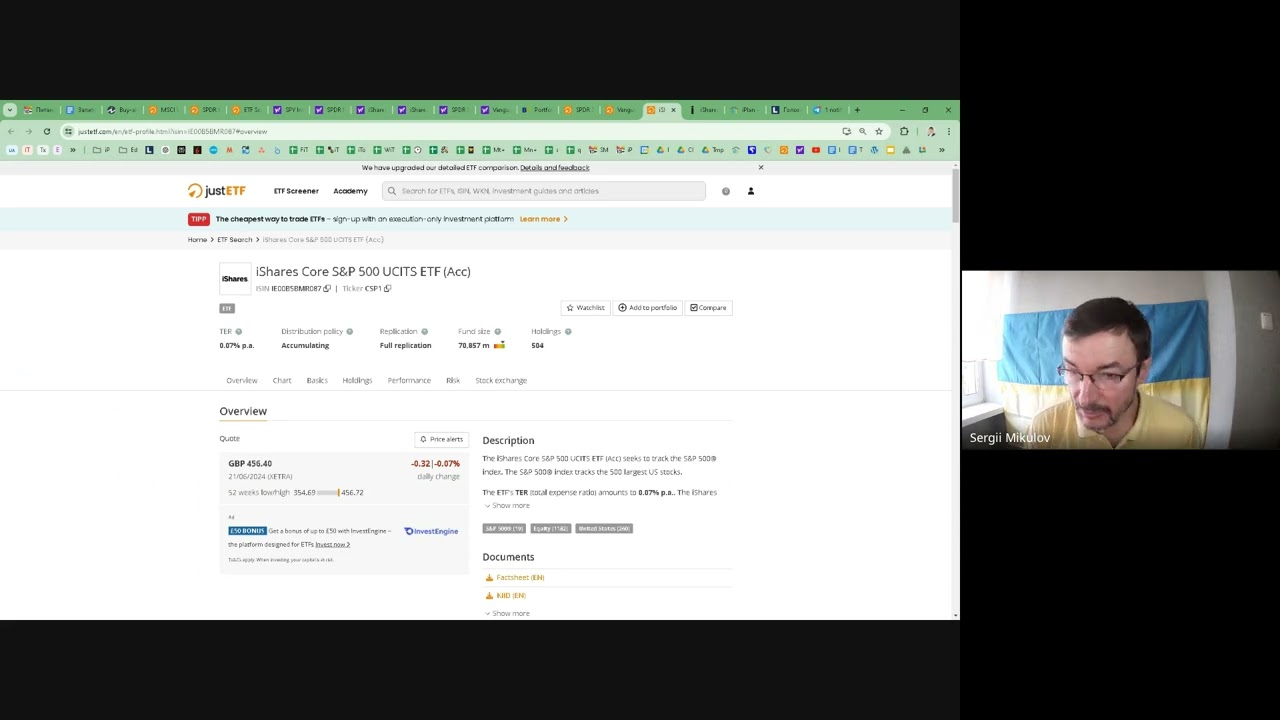US vs UCITS ETF. Обираємо аналоги.  Детальний розбір.