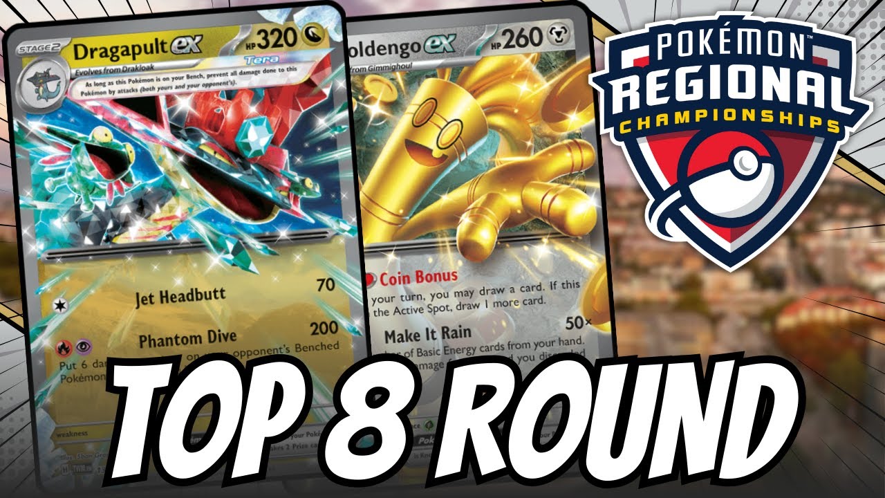 Dragapult ex vs Gholdengo ex &mdash; Stuttgart Regional 2026 Top 8 Finals | Pok&eacute;mon TCG