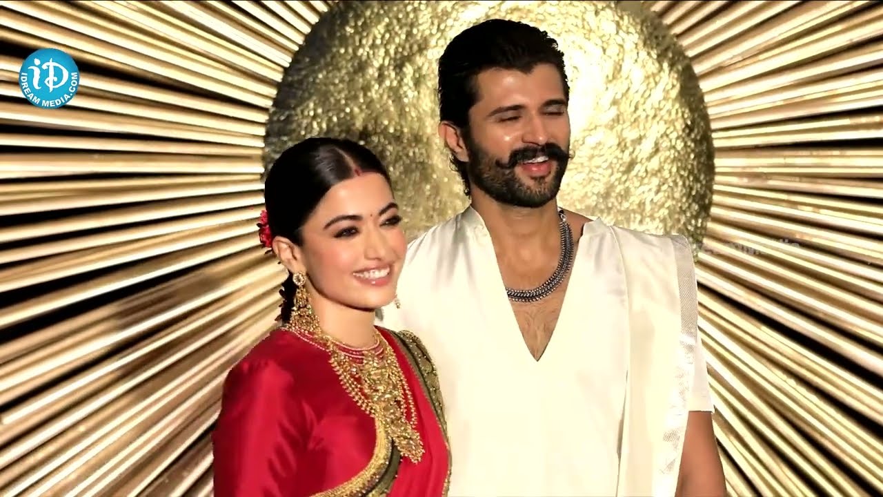 Vijay Deverakonda & Rashmika Mandanna Visuals @ Their Wedding Reception 😍 | Virosh Wedding