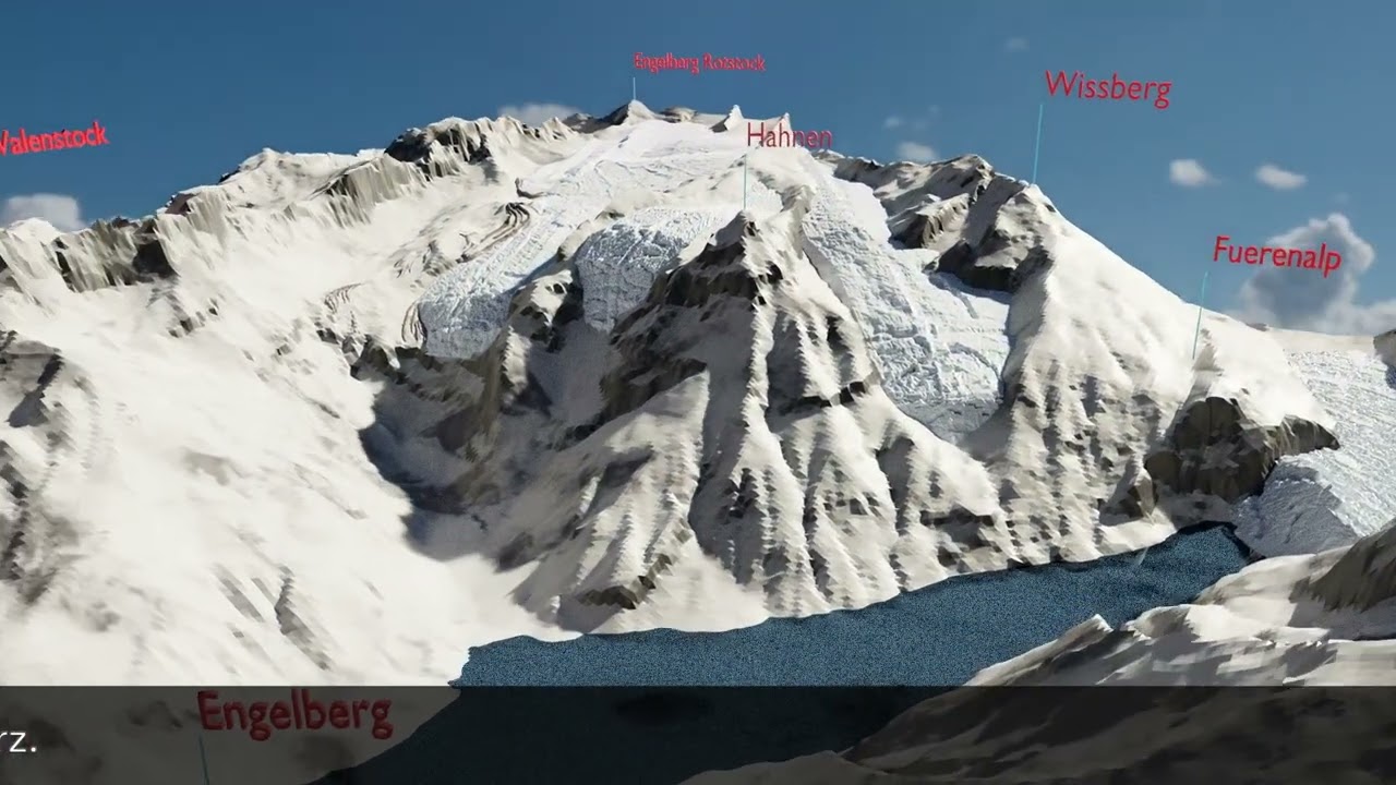 Titlis Gletscher im Zeitraffer