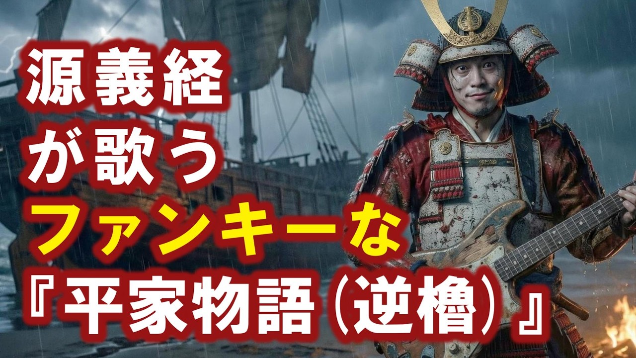 【AI】源義経が歌うファンキーな『逆櫓』