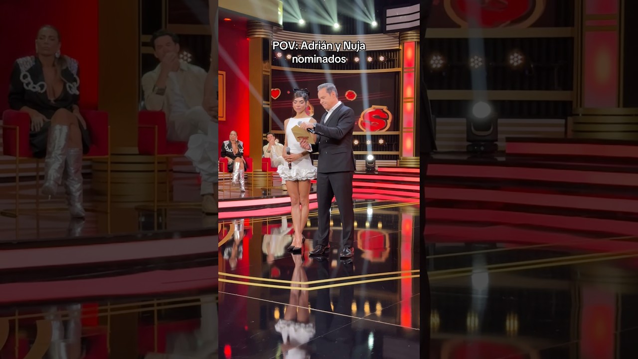 Gracias al voto del p&uacute;blico, #Adrian y #Nuja se convierten en la segunda pareja nominada 😱👀