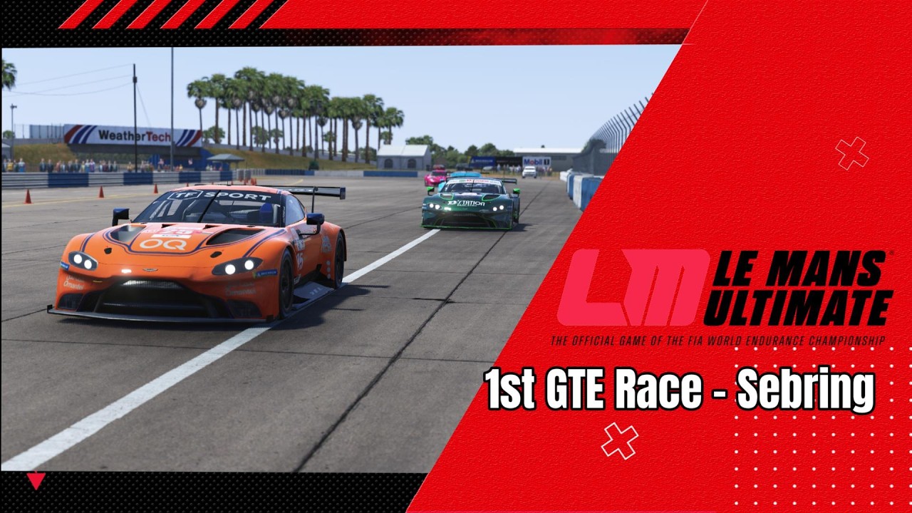 First GTE race at Sebring | Le Mans Ultimate