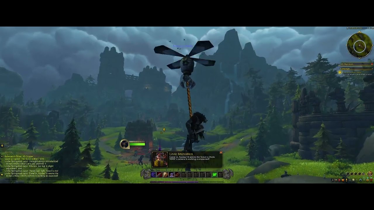 Starting World of Warcraft From Scratch - Worgen Warrior Let's Play Episode 1