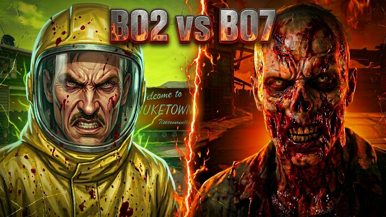 Полный разбор матча BO2 Nuketown против BO7 Paradox Junction!