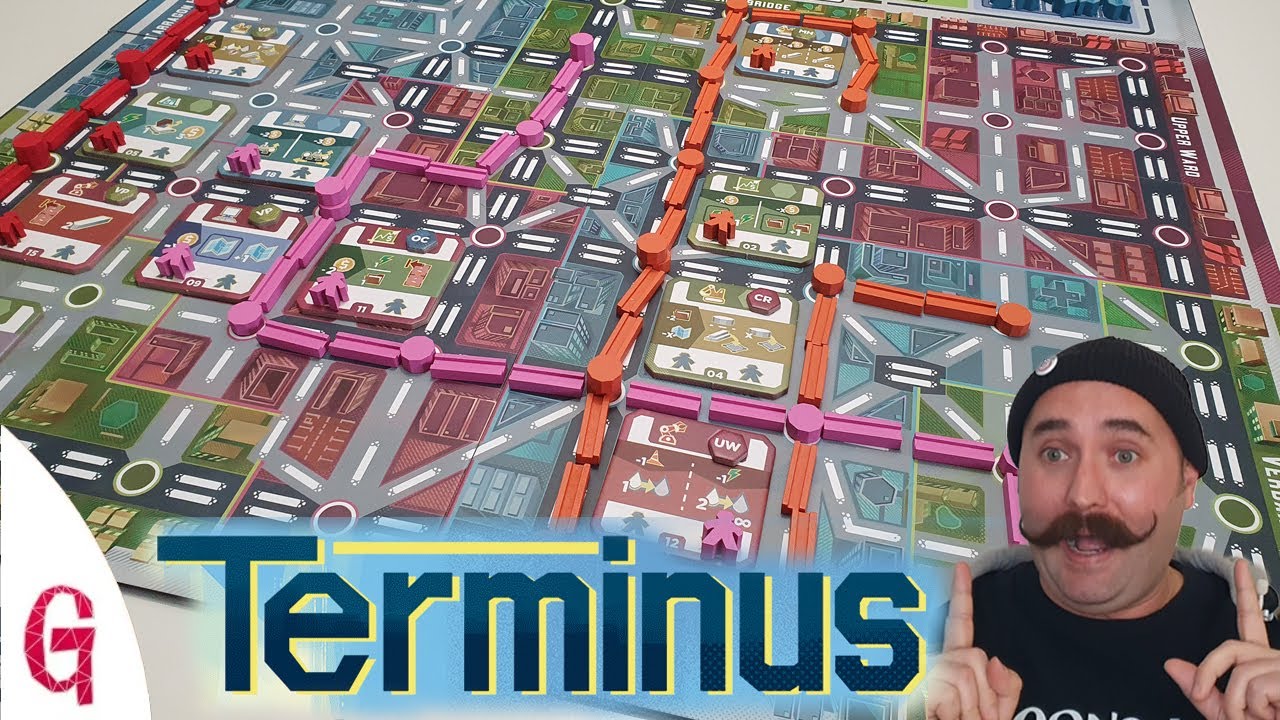 TERMINUS - Tutorial e commenti - Costruire una metropolitana è un gioco da tavolo - OnTheBoard 126
