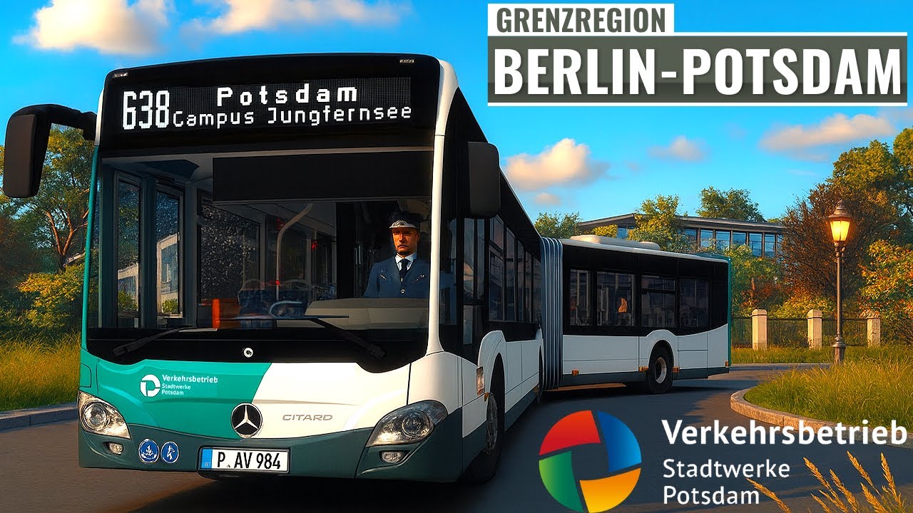 OMSI 2 🚌 - Grenzregion BERLIN-POTSDAM! 🏘️ ViP-Linie 638 👨‍🎓 - Let's Play Omsi 2 [#1006]