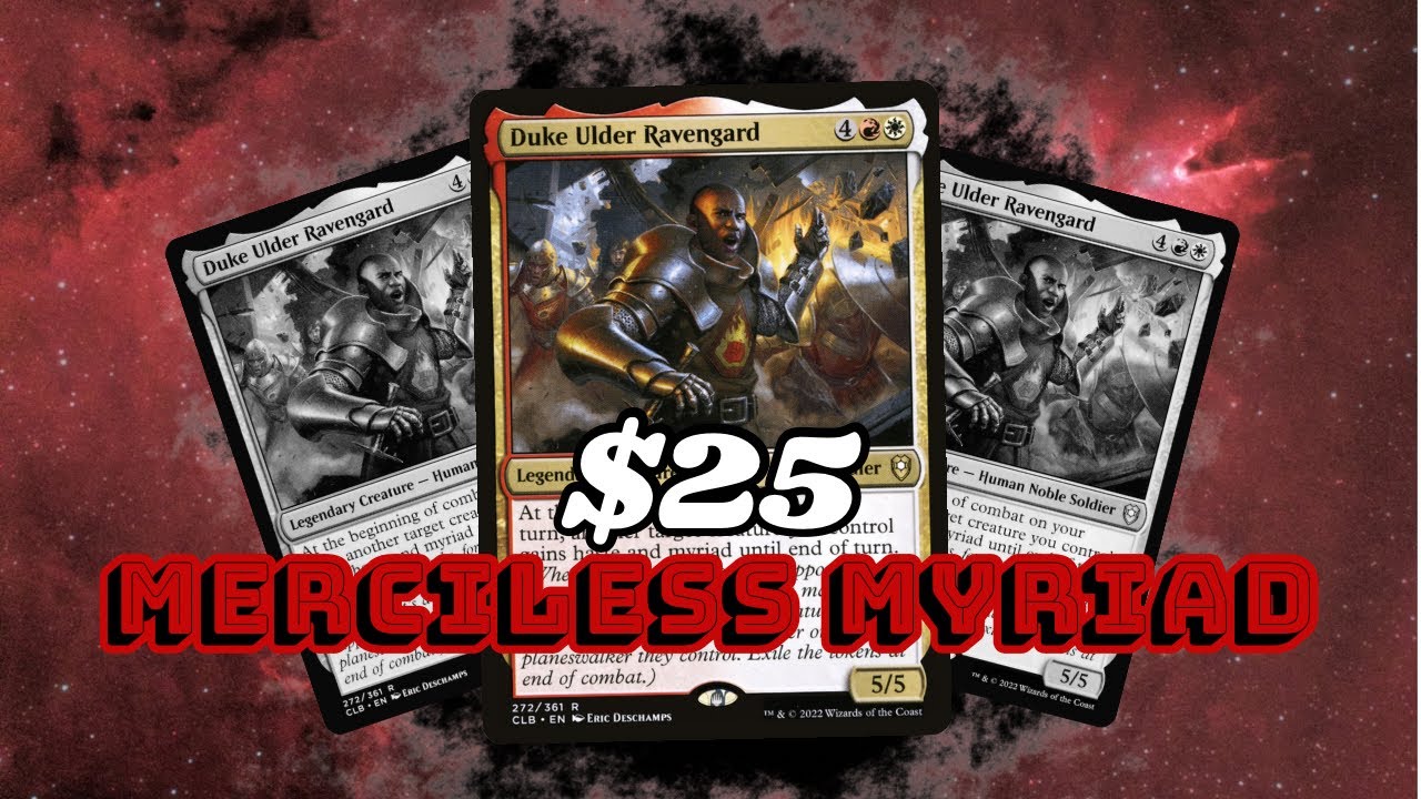 Merciless Myriad | $25 Budget EDH Deck | Duke Ulder Ravenguard