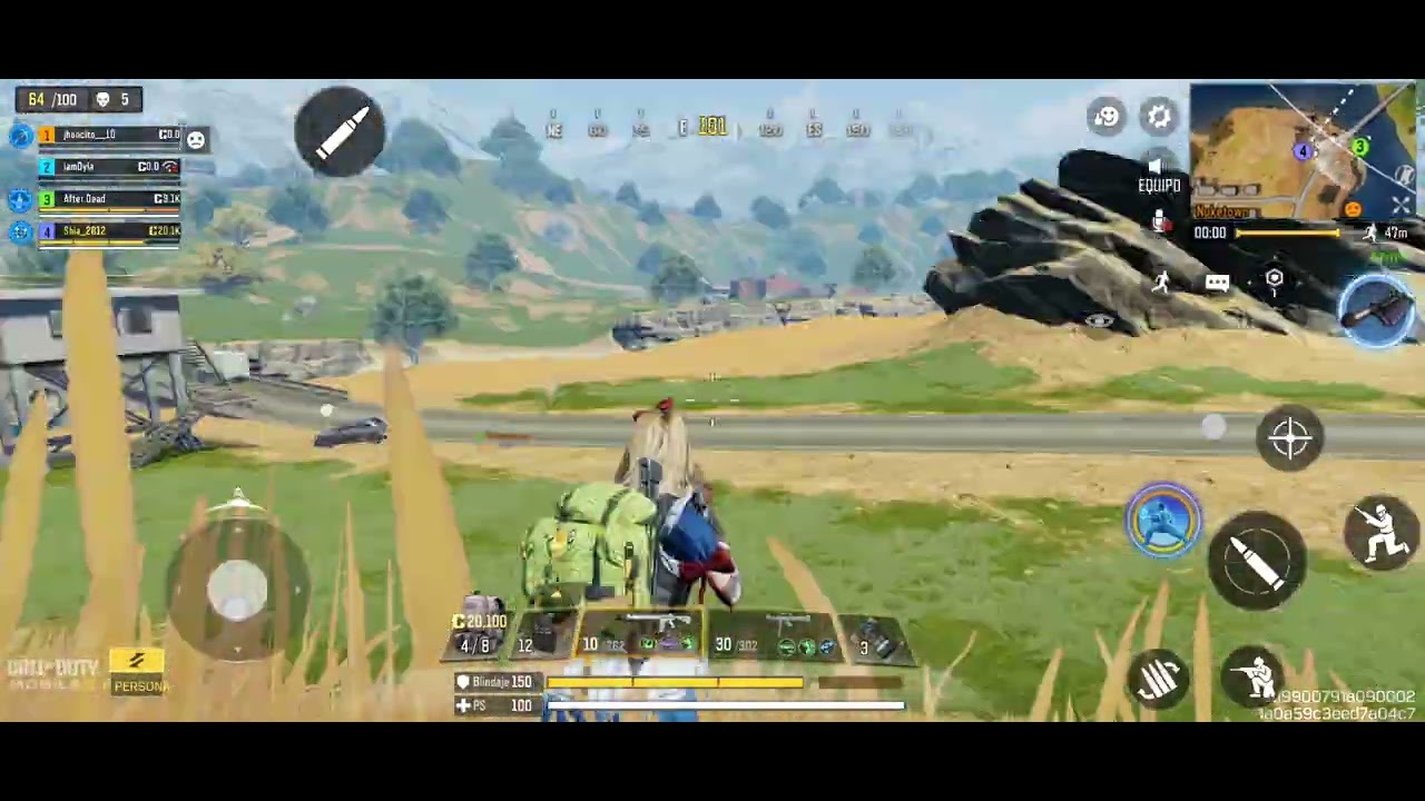 Shia Juega Battle Royale en  COD Mobile