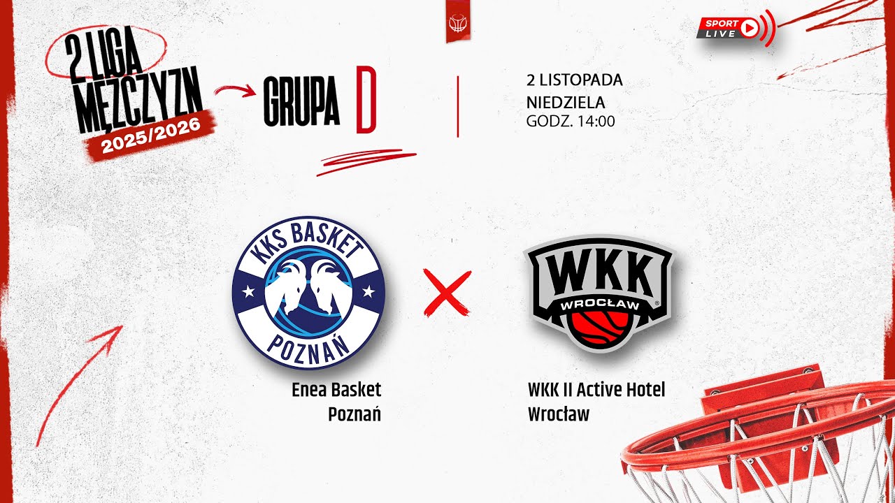 Enea Basket Poznań - WKK II Active Hotel Wrocław (2 LM)