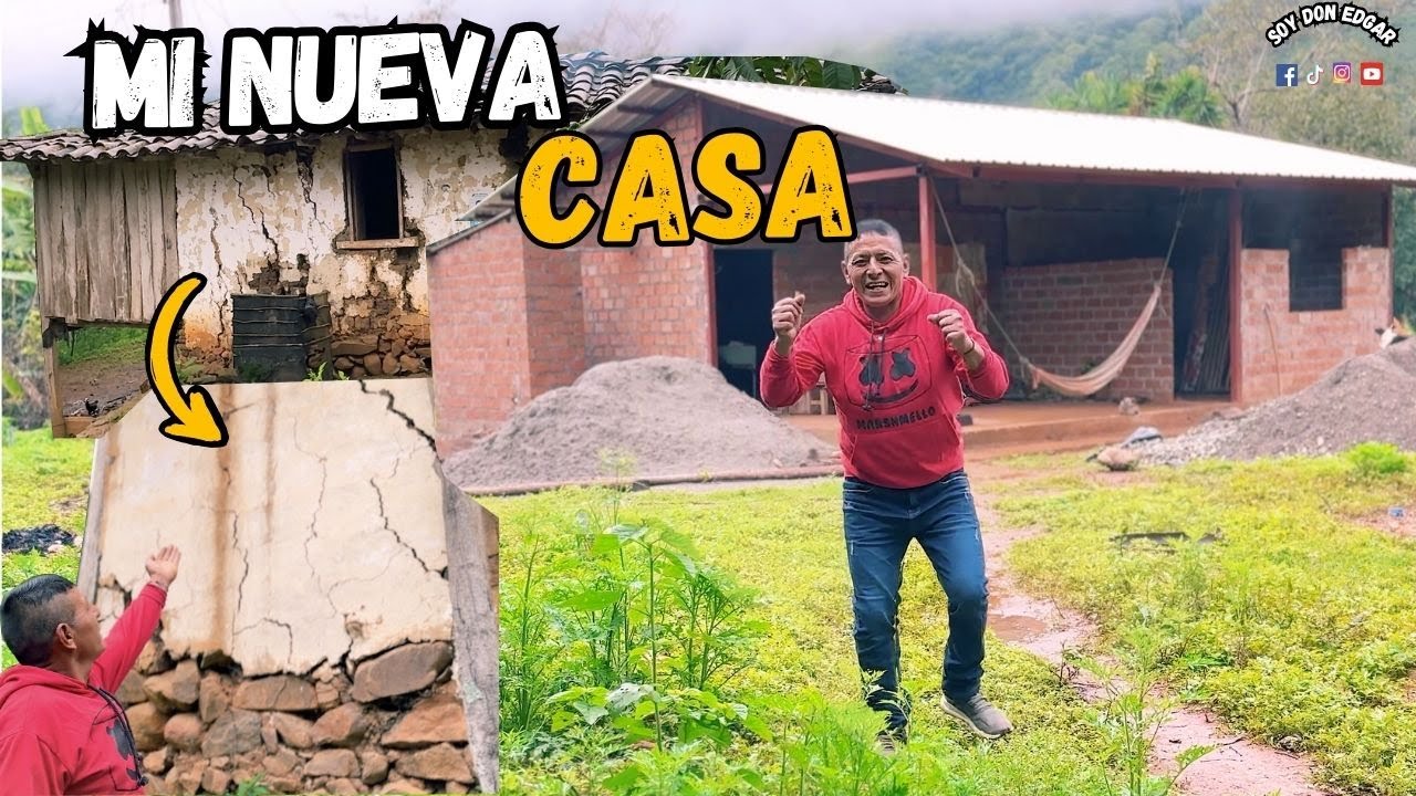 Me cambi&eacute; de casa antes que acabara de construir