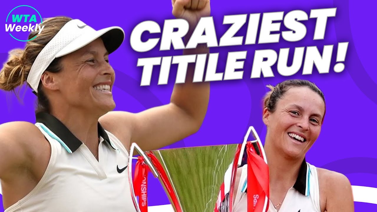 CRAZIEST title run in WTA HISTORY? 37 year old QUALIFIER beats SLAM champs to win title 🤯