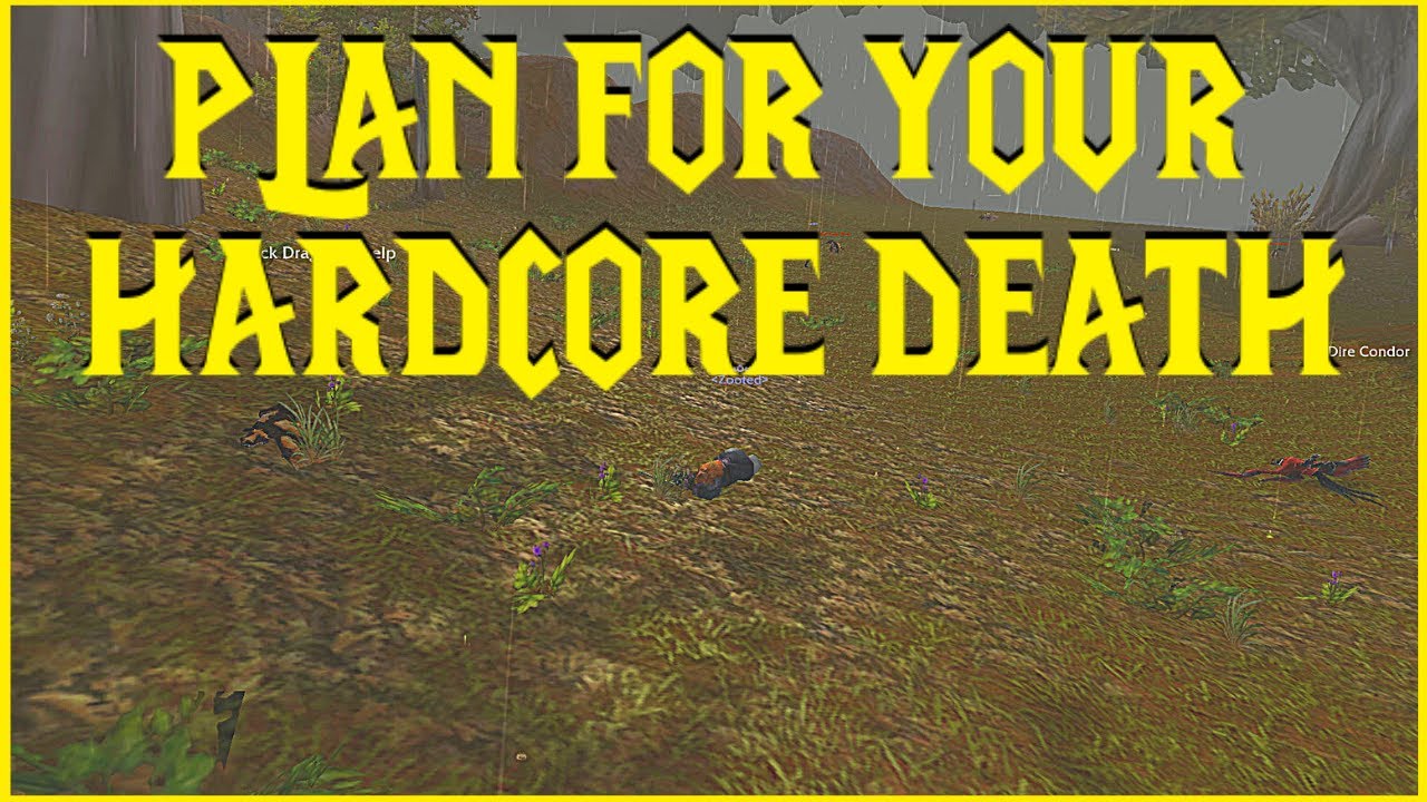 Classic Hardcore: PLAN FOR YOUR HARDCORE DEATH