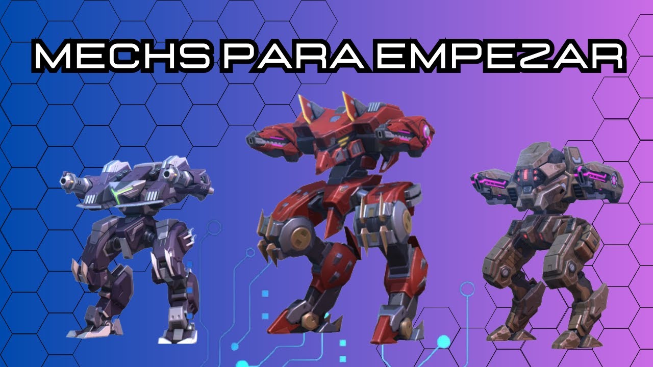 Top 5: MEJORES Mechs para Empezar 🔥 | MECH ARENA | 🤖👌