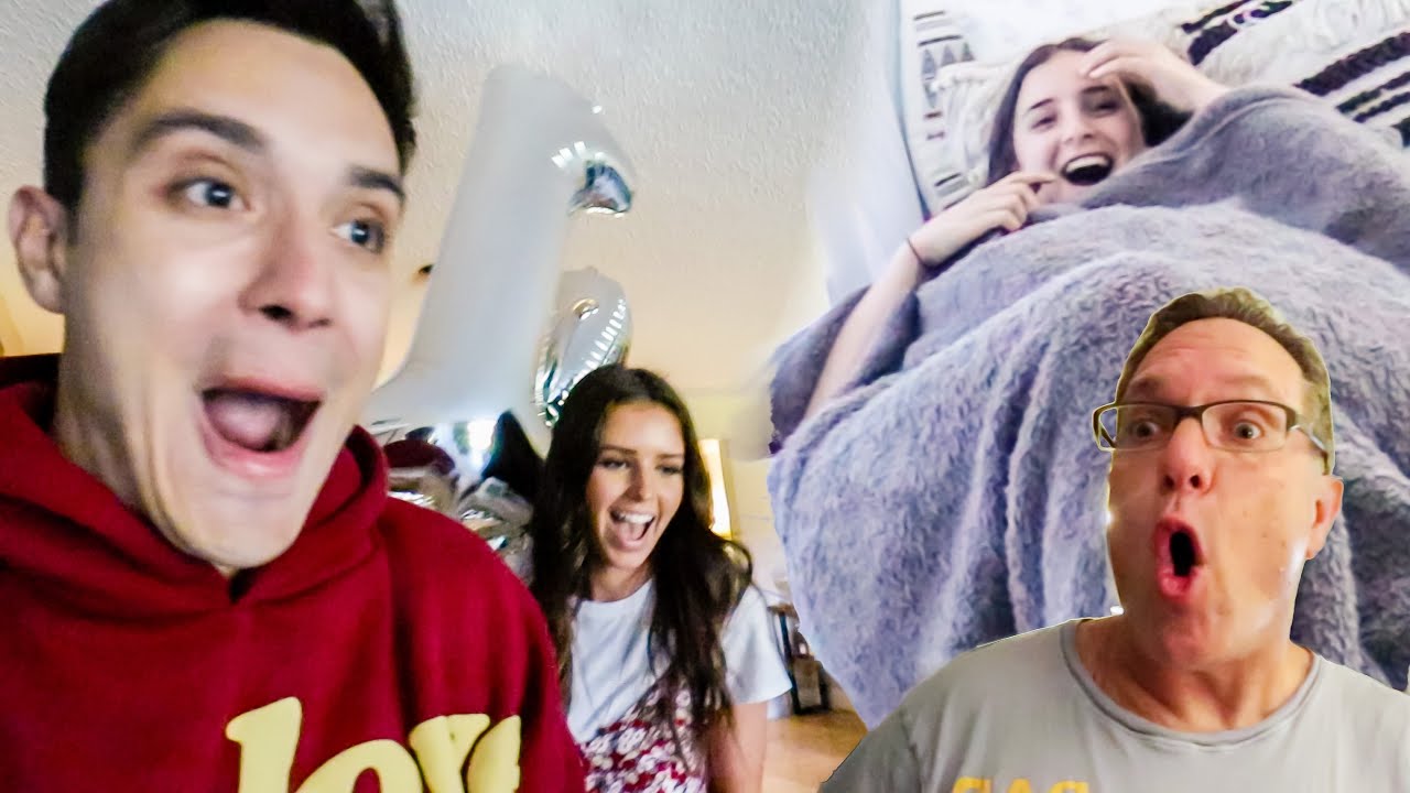 FLYING ACROSS THE COUNTRY TO SURPRISE MY SISTER FOR HER BIRTHDAY
