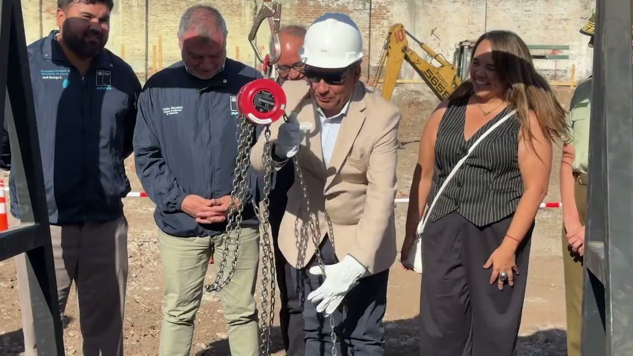 Quillota: Instalan primera piedra de la nueva comisaría de Carabineros