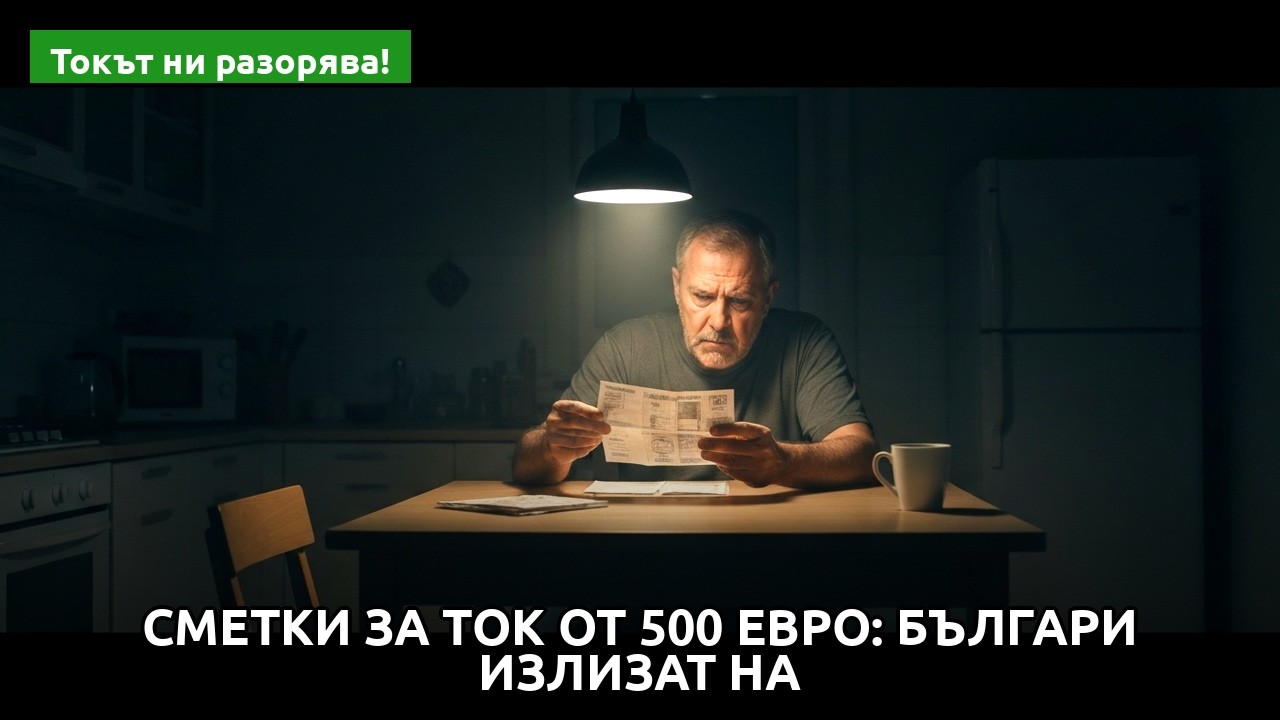 Сметки за ток от 500 евро: Българи излизат на протест срещу „Енергото“