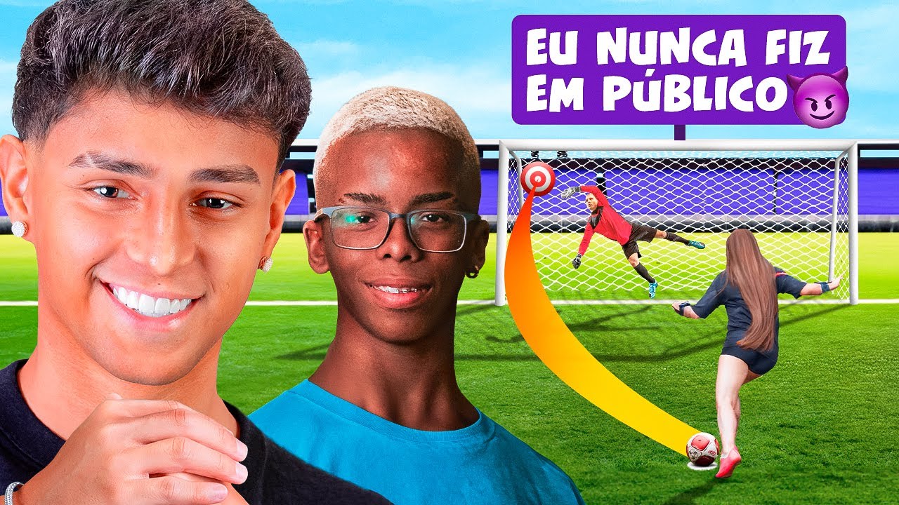 EU NUNCA POLÊMICO NO FUTEBOL ft. RACHA, BOCA09, JEFÃO e JULIETA