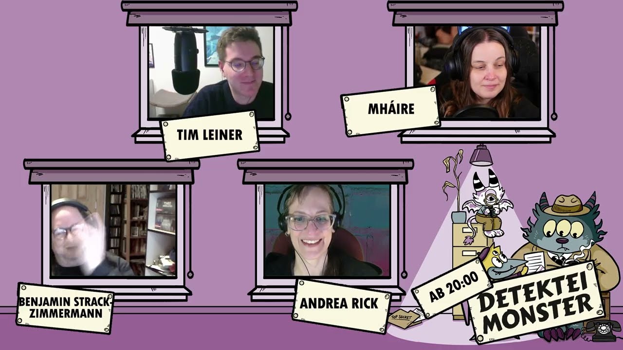 Indie-Talk mit Mháire:  Setting Off, Detektei Monster, nochmal Vortex Verlag