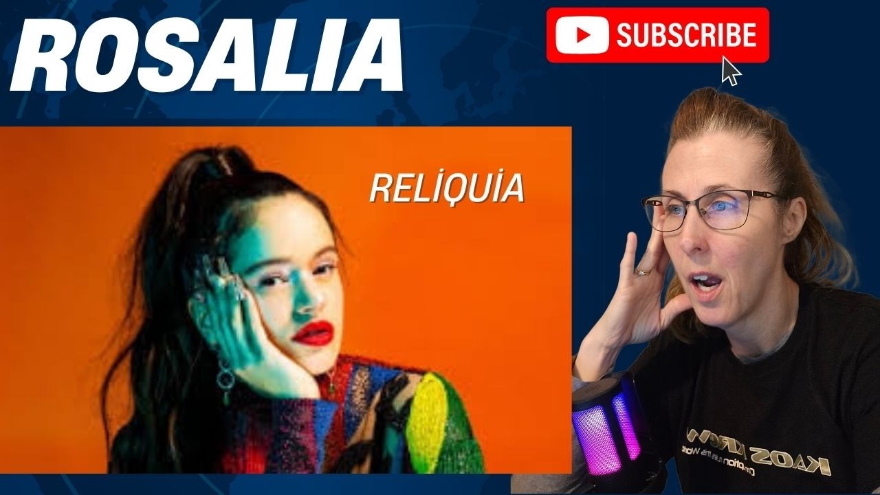 ROSALIA REACTION | Reliquia | #music #reactionvideo  #rosaliareaction