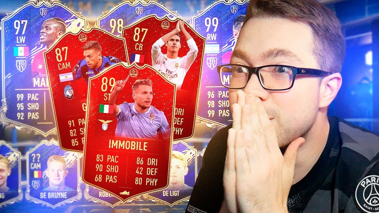 ПОЙМАЛ ЛЮБИМОГО ИГРОКА - ПАКИ ЗА WL FIFA 20