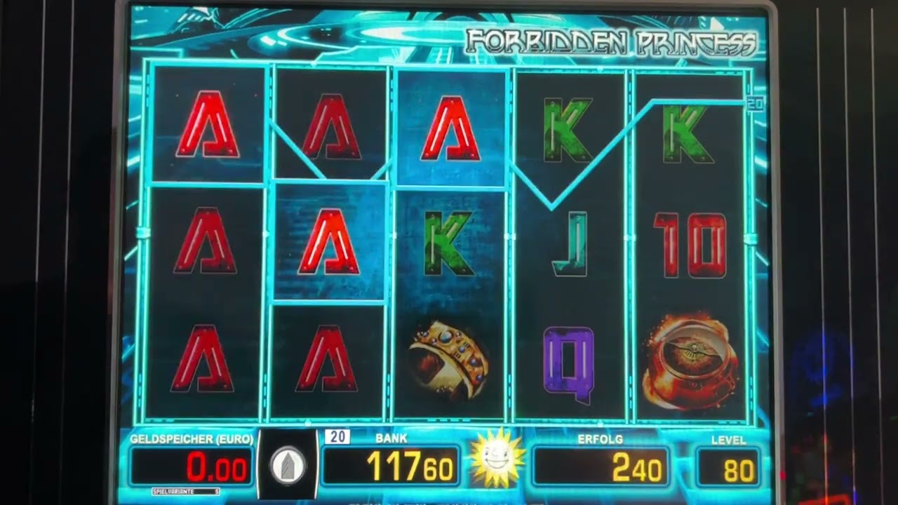🔝👍Merkur Multi Tr5 v1 Forbidden 🎇Princess gezockt SUPERWIN🔥 Zocken Homespielo Spielautomaten Slot👌😊