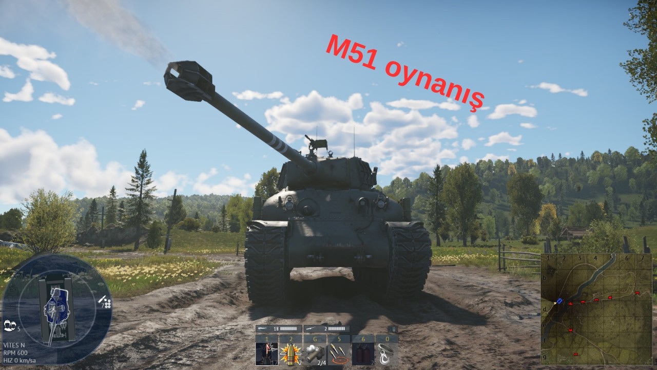 War Thunder M51 ve İsrail ağacı inceleme #keşfet