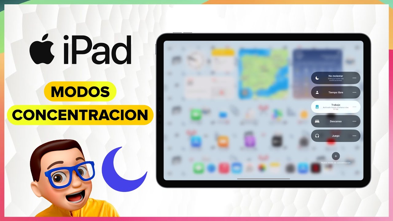 Cómo CONFIGURAR los MODOS de CONCENTRACION de tu iPad ☕️