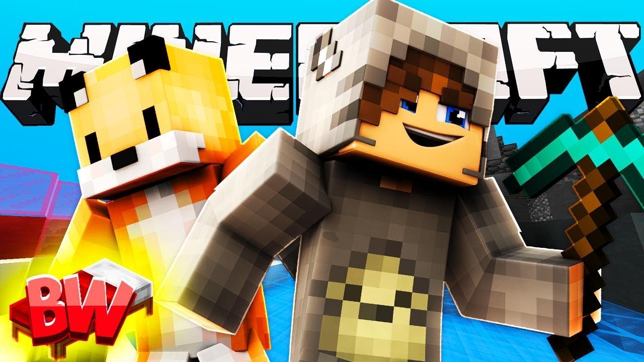 RUSHING EVERYONE w/ SCOTT! - Minecraft Bed Wars