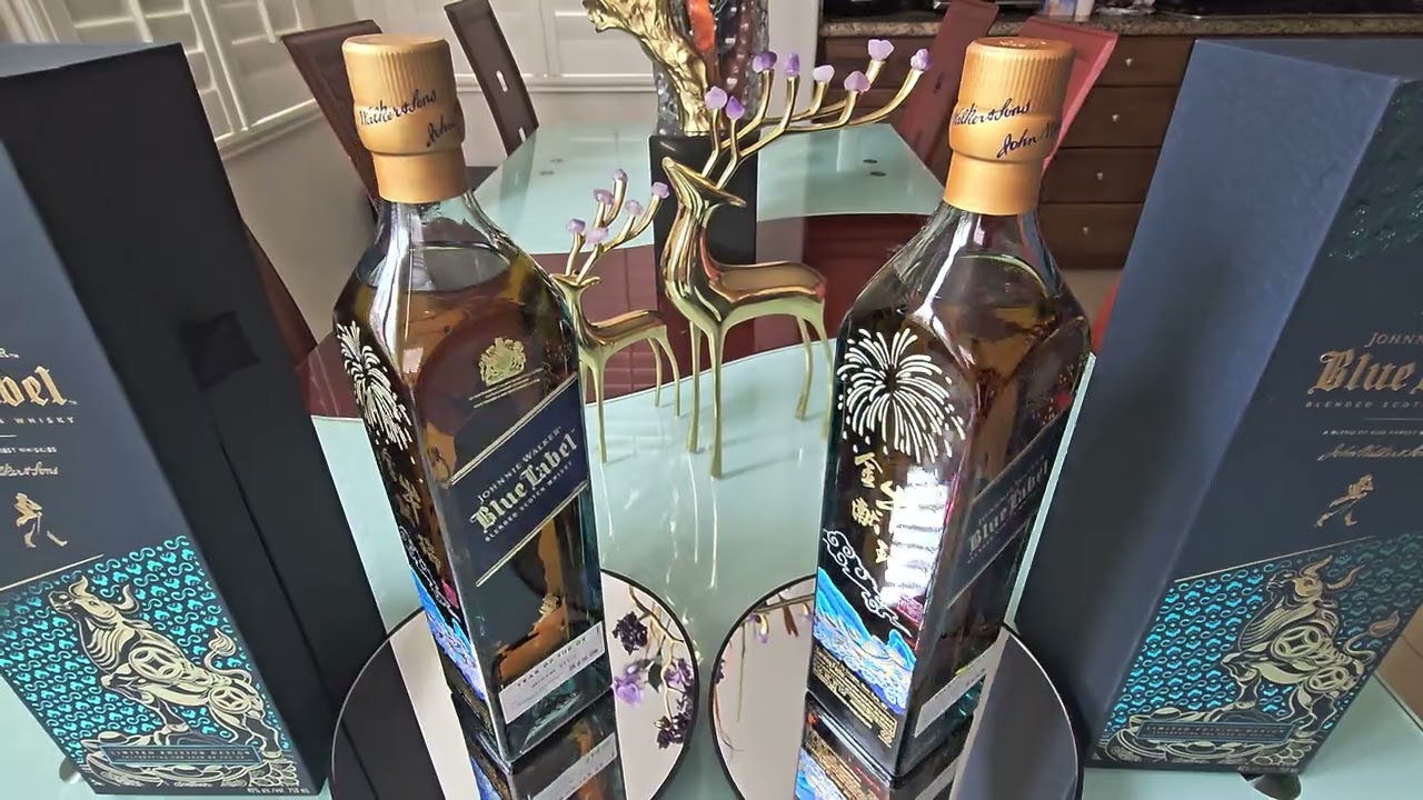 Johnnie Walker Blue Lable Year of the Ox, 46% abv.