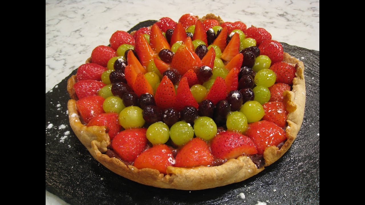 Cómetelo | Tarta de Frutas con Chocolate